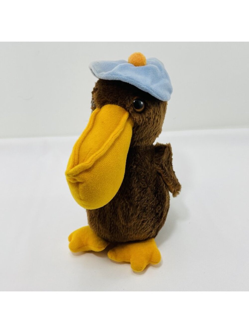 Pierre Pelican Bird Plush Toy Louisiana State Iconic Symbol Artist Hat Standing